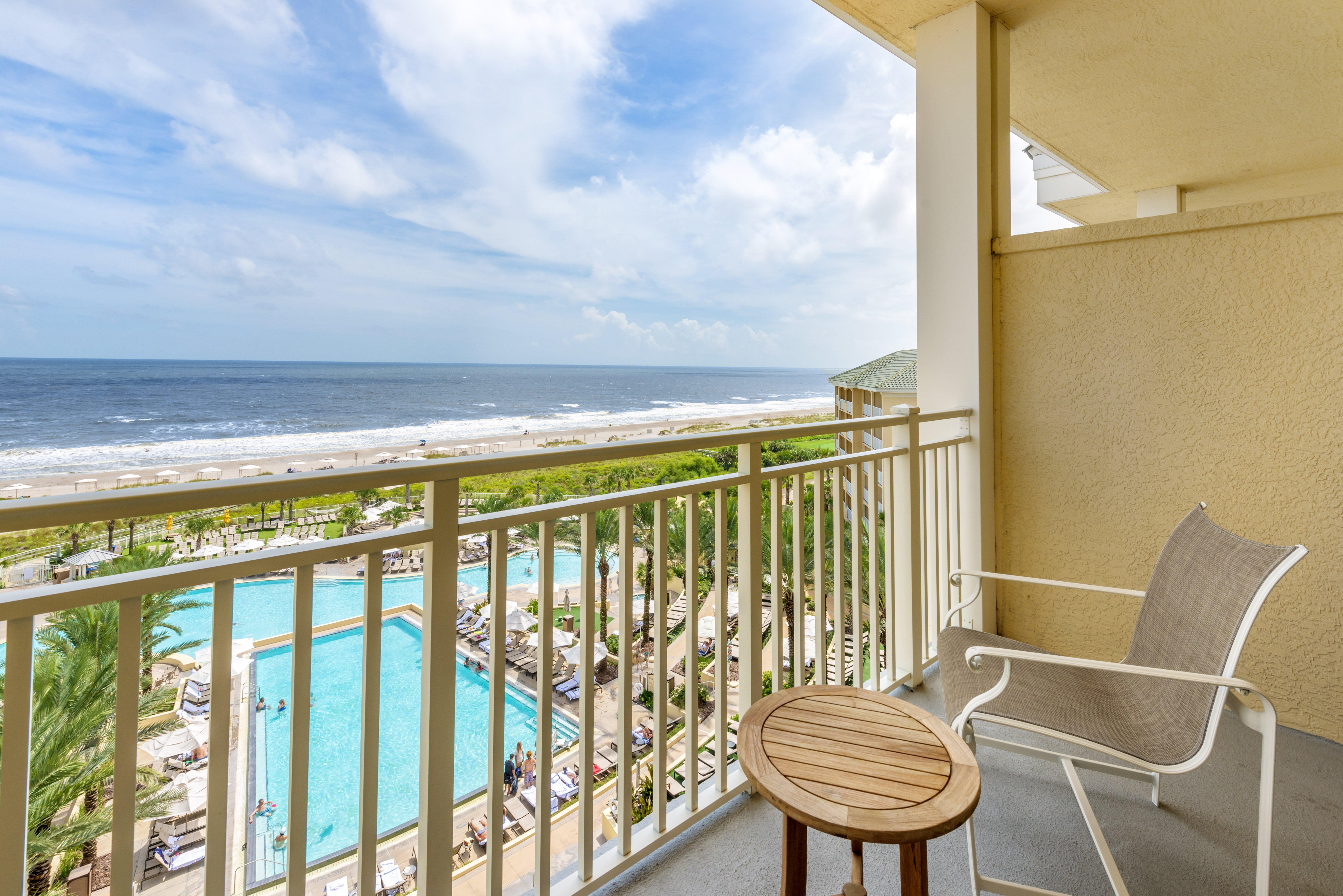Premier Ocean and Pool View with King Bed